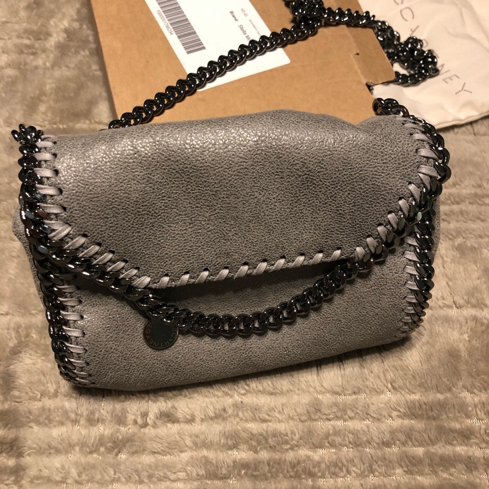 Stella McCartney Tiny Falabella Shaggy Deer Bag